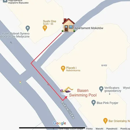Апартаменты Mokotow -basen- *